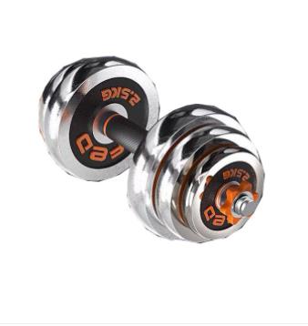 可调节重量哑铃套装电镀杠铃练臂肌运动健身器材 可调节重量哑铃套装电镀杠铃练臂肌运动健身器材